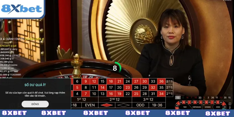 Các phiên bản Roulette 8XBET mới