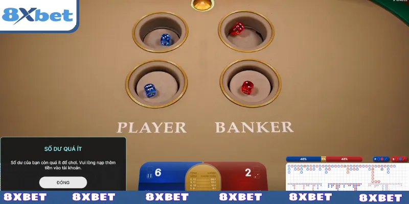 Luật chơi Tài xỉu 8XBET cho người mới