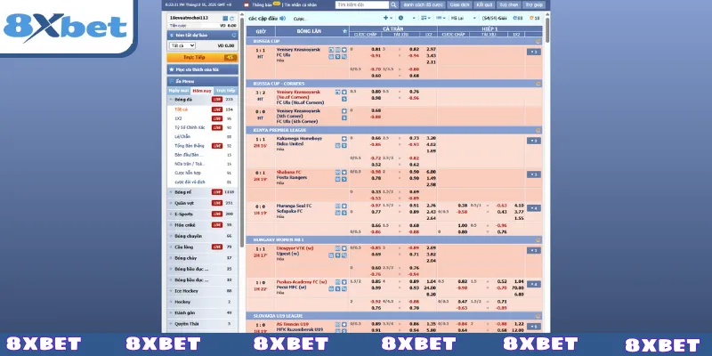 Kho tàng kèo cược CMD thể thao vô tận