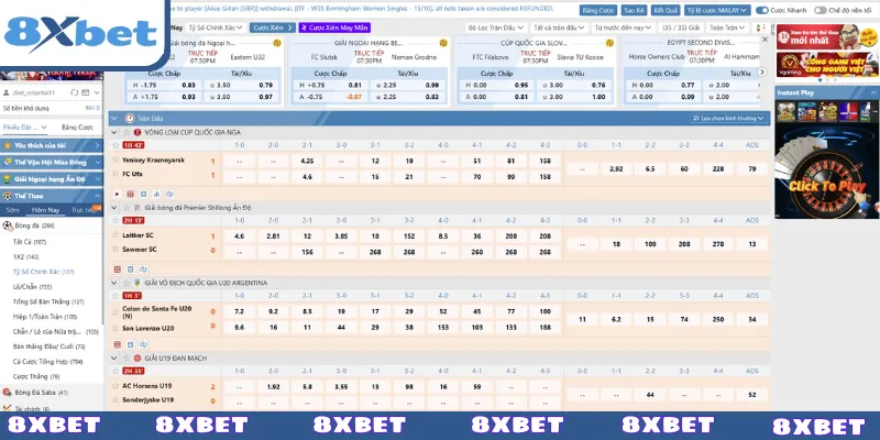 Thử thách tinh tế với kèo cược tỉ số chuẩn